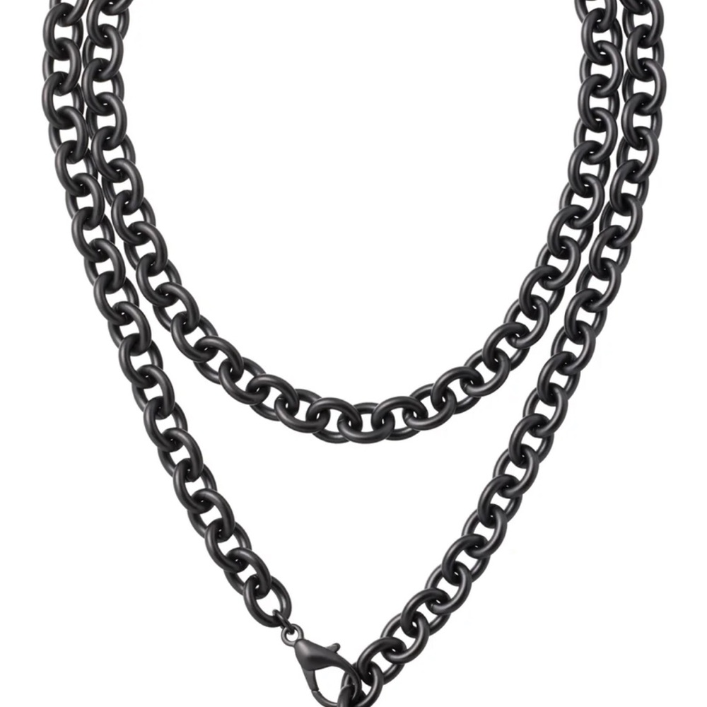 Roxanne Assoulin Double Black Necklace